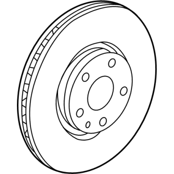 2024 Chevy Corvette Brake Disc - 84735443