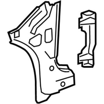 GM 95382389 Inner Hinge Pillar