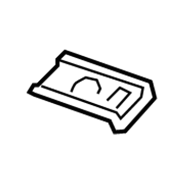 GM 94576265 Reinforcement Bracket GM 94576265 Reinforcement Bracket