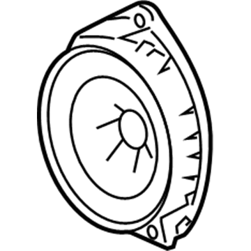 GMC Sierra 2500 HD Car Speakers - 25852236