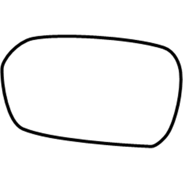 Pontiac 12367167 Mirror Glass