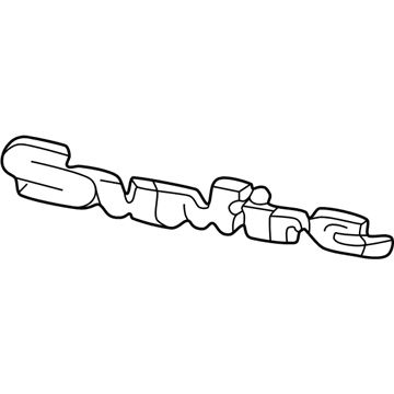 Pontiac Sunfire Emblem - 22618750