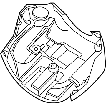 Saturn 13191502 Lower Column Cover