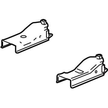 Pontiac 22660577 Radiator Lower Bracket