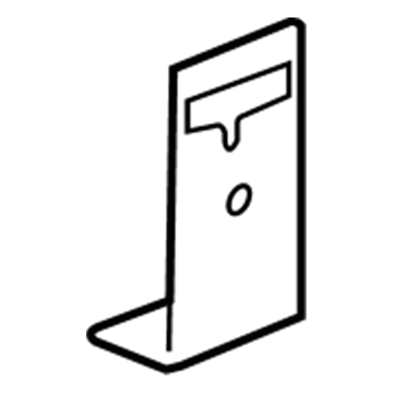 GM 15792091 Center Seat Belt Lower Bracket GM 15792091 Center Seat Belt Lower Bracket