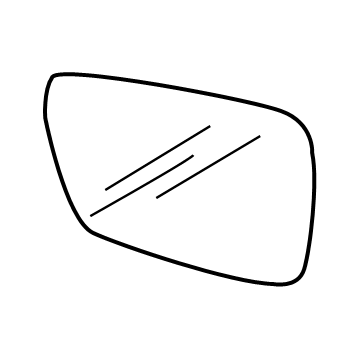 Buick Enclave Side View Mirrors - 85536053