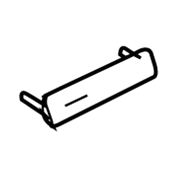 2005 Cadillac CTS Door Handle - 89041933