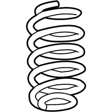 GM 42406127 Coil Spring, Rear