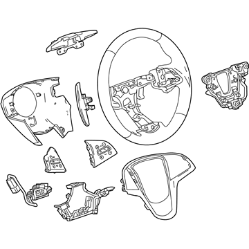 Cadillac Steering Wheel - 84372882