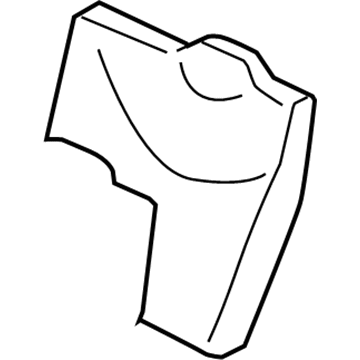 2004 Saturn Ion Seat Cushion Pad - 10356291