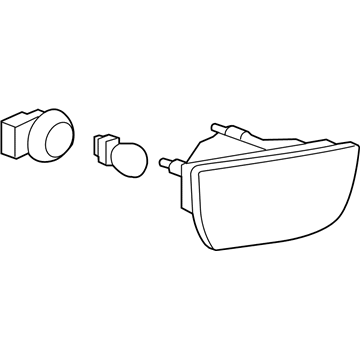 Chevy Camaro Back Up Light - 92244323