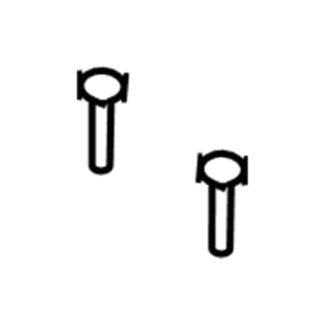 Pontiac 92138633 Compartment Bolt