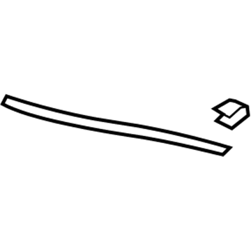 Pontiac 92204530 Trim Molding