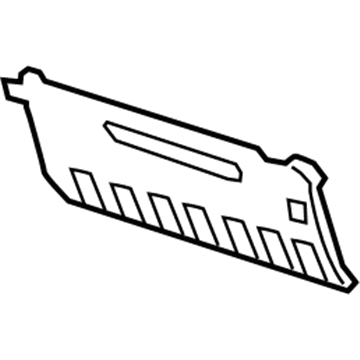 Pontiac 92254899 Lower Trim