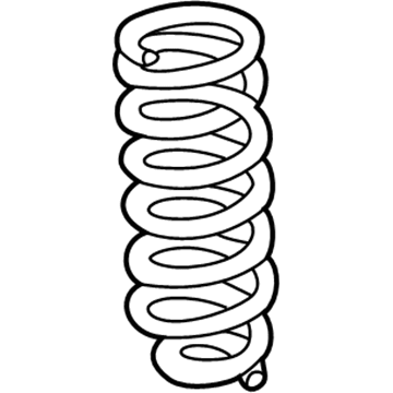 Pontiac Vibe Coil Springs - 88972249
