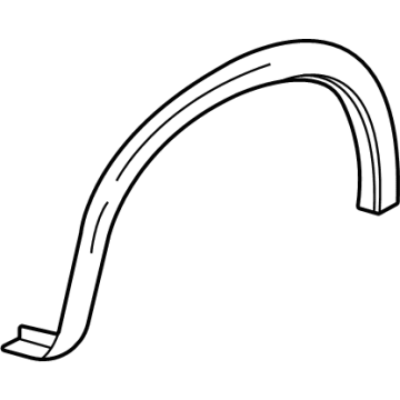 GM 84688379 Wheel Opening Molding, Rear Driver Side
