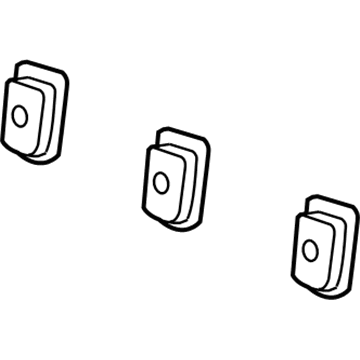 Saturn 15288857 Child Seat Bracket Bezel