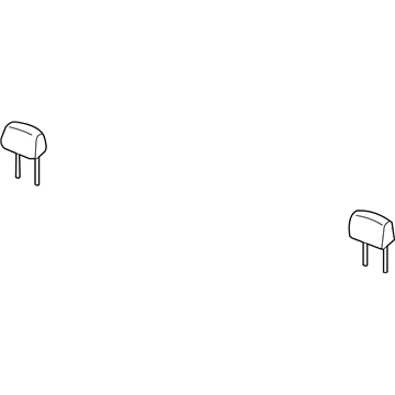 Saturn 22672681 Headrest