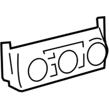 GMC A/C Switch - 22803600