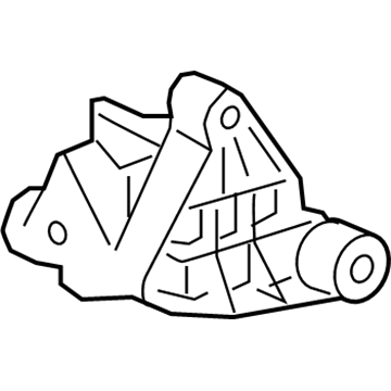 Cadillac 23377401 BRACKET,TRANS REAR MOUNT