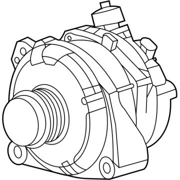 GMC Alternator - 13552630