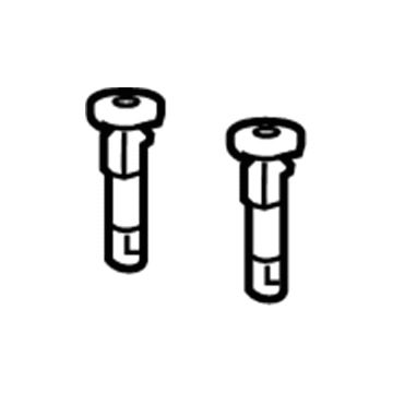 GM 95015347 Headrest Guide, Black