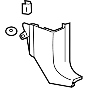 Saturn 96836407 Cowl Trim