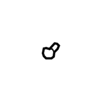 Saturn 94520320 Upper Center Pillar Trim Bolt