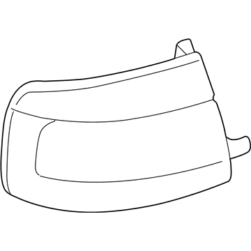 2004 Cadillac Seville Tail Light - 16524767