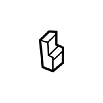 GM 94515281 Door Glass Retainer GM 94515281 Door Glass Retainer