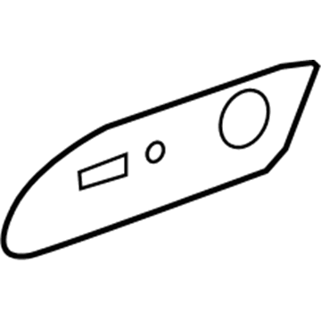 Chevy Traverse Seat Switch Panel - 25941792