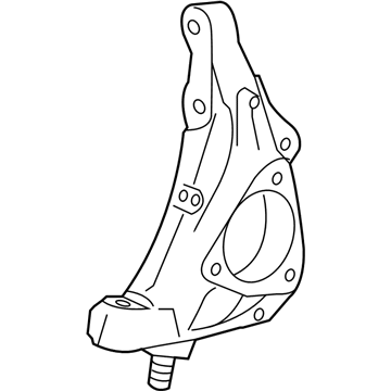 2017 Cadillac ATS Steering Knuckle - 23118085