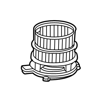 Cadillac Blower Motor - 87846568