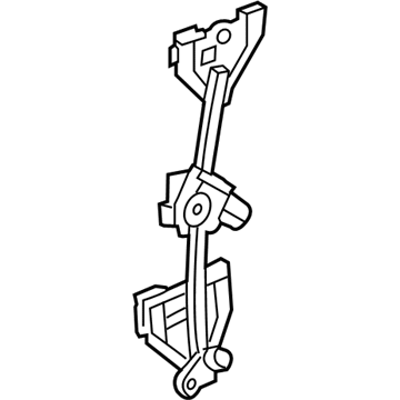 Cadillac SRX Window Regulator - 15269138