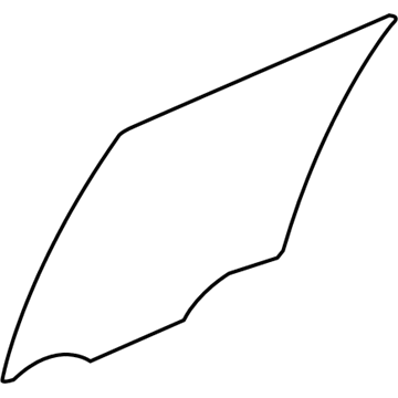 GM 10385017 Door Glass, Driver Side GM 10385017 Door Glass, Driver Side