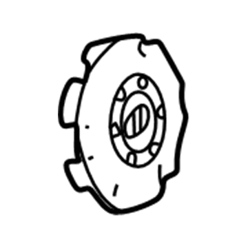 2002 Oldsmobile Bravada Wheel Cover - 9593403