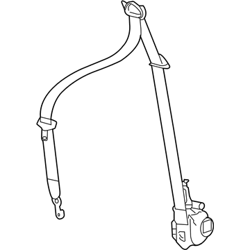 Cadillac XT4 Seat Belt - 84955748