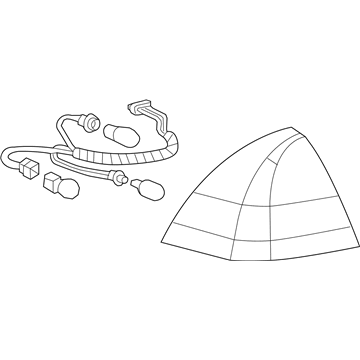 Chevy Impala Tail Light - 25971598