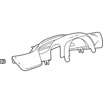 Buick Steering Column Cover - 42728315