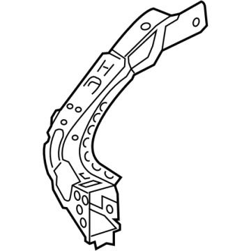 GM 84054593 Front Rail, Driver Side