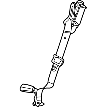 Chevy Equinox Seat Belt - 89022937