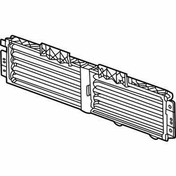 GM 84674470 Radiator Shutter Assembly, Lower
