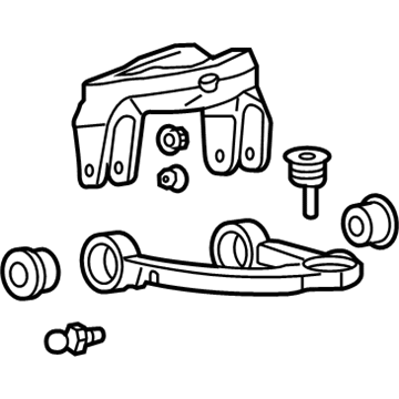 Cadillac STS Control Arm Bracket - 19181784