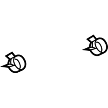 Cadillac 11570615 Overflow Hose Clamp