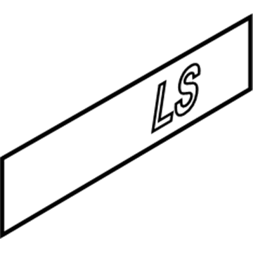 Chevy Aveo5 Emblem - 96810484