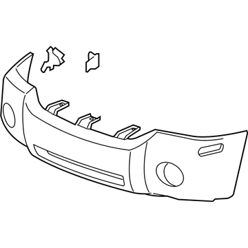 GMC Envoy Bumper - 89045675