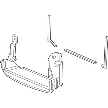Chevy 92263502 Air Guide