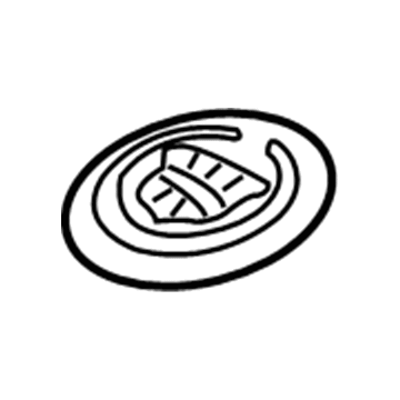 Cadillac CTS Emblem - 12607405