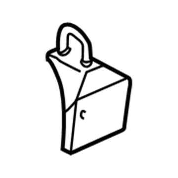 Chevy Cavalier Door Striker - 22648639