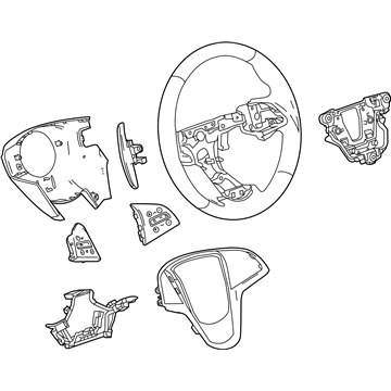 Cadillac Steering Wheel - 84304420